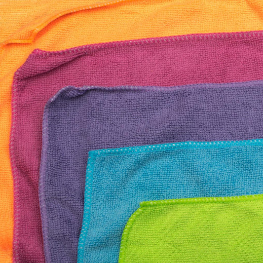 MirrorGlaze microfiber cloths set of 5
