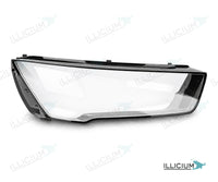 Audi A1/S1 8X Facelift – Streuscheibe rechts in Fahrtrichtung, Produktillustration mit ILLICIUM-Logo