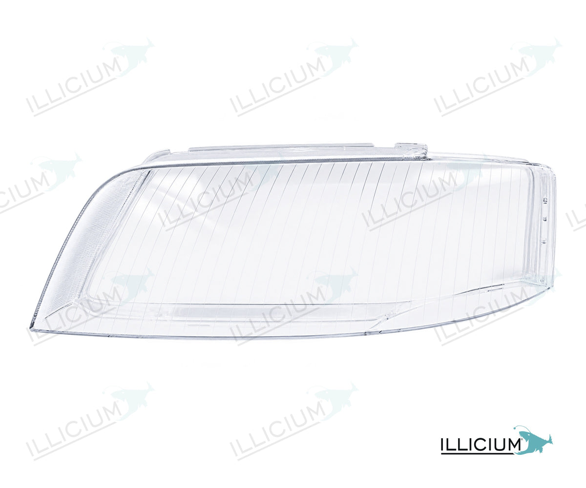 Audi A6 C5 Facelift 2001–2005 – Streuscheiben links in Fahrtrichtung, ILLICIUM-Produktillustration