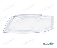 Audi A6 C5 Facelift 2001–2005 – Streuscheiben links in Fahrtrichtung, ILLICIUM-Produktillustration