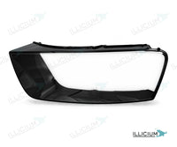 Audi Q3-8U Facelift – Streuscheiben links in Fahrtrichtung, Produktillustration mit ILLICIUM-Logo