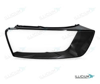 Audi Q3-8U Facelift – Streuscheiben rechts in Fahrtrichtung, Produktillustration mit ILLICIUM-Logo