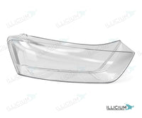 Audi Q3-8U Vorfacelift – Streuscheiben rechts in Fahrtrichtung, Produktillustration mit ILLICIUM-Logo