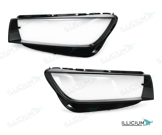 Audi Q5-FY Vorfacelift – Streuscheiben Paar links und rechts, Produktillustration mit ILLICIUM-Logo