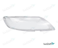 Audi Q7 4L 2005–2015 – Streuscheiben rechts in Fahrtrichtung, Produktillustration mit ILLICIUM-Logo