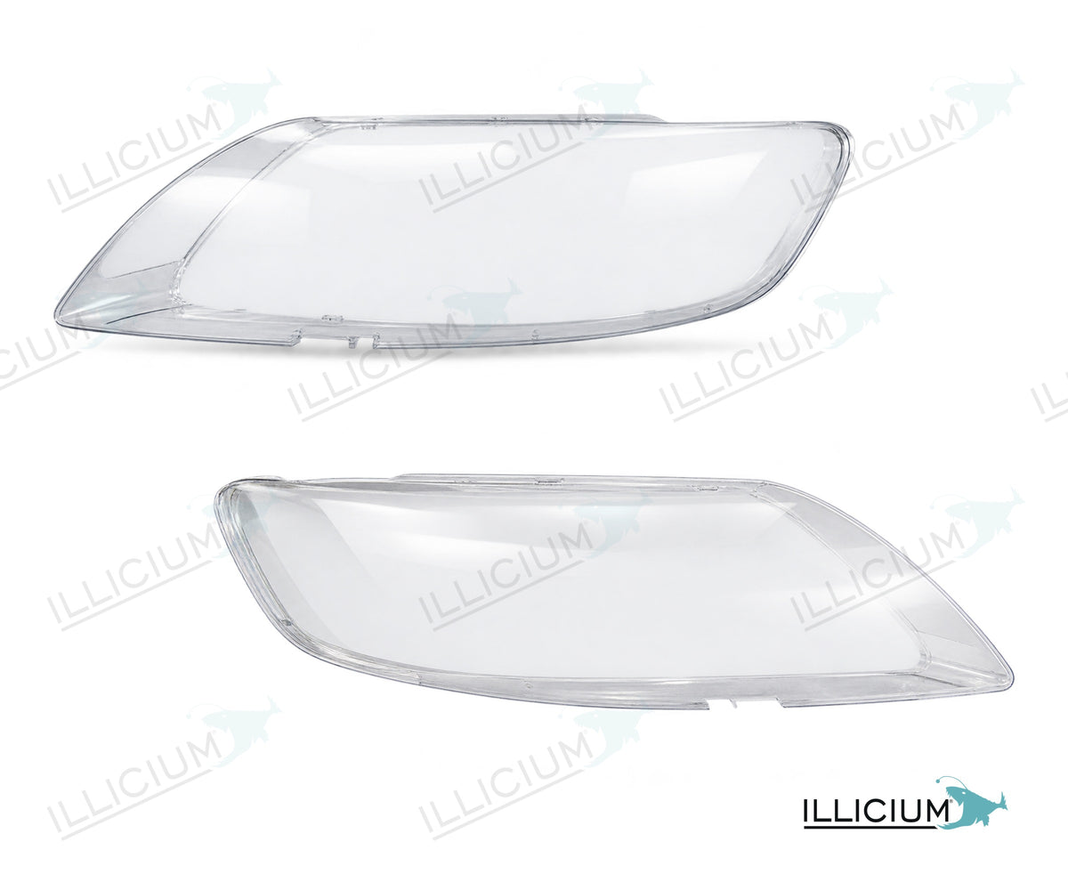 Audi Q7 4L 2005–2015 – Streuscheiben Paar links und rechts, Produktillustration mit ILLICIUM-Logo