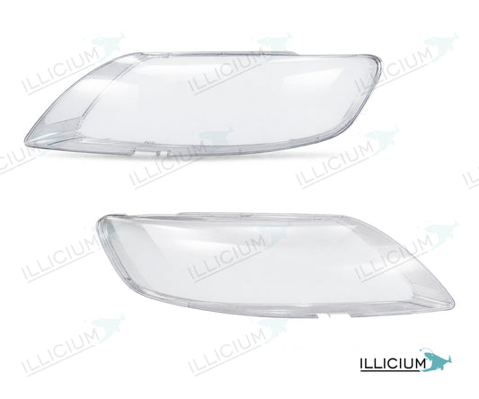 Audi Q7 4L 2005–2015 – Streuscheiben Paar links und rechts, Produktillustration mit ILLICIUM-Logo