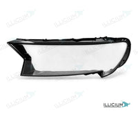 Audi Q7/SQ7 4M 2. Facelift ab 2024 (Modelljahr 2025) – Streuscheiben links in Fahrtrichtung, Produktillustration mit ILLICIUM-Logo