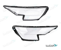Audi Q8 Vorfacelift – Streuscheiben Paar links und rechts, Produktillustration mit ILLICIUM-Logo