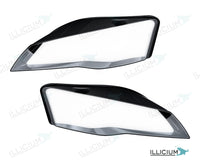Audi R8 42 2006–2015 – Streuscheiben Paar links und rechts, Produktillustration mit ILLICIUM-Logo