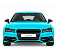 Audi S7 C7 Vorfacelift – Frontansicht in Türkis Metallic mit ILLICIUM-Kennzeichen
