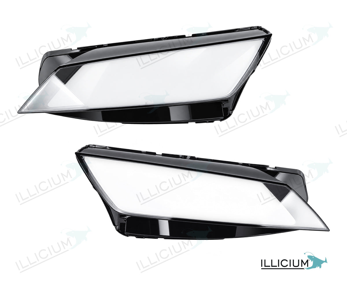 Audi TT FV/8S 2014–2023 – Streuscheiben Paar links und rechts, Produktillustration mit ILLICIUM-Logo