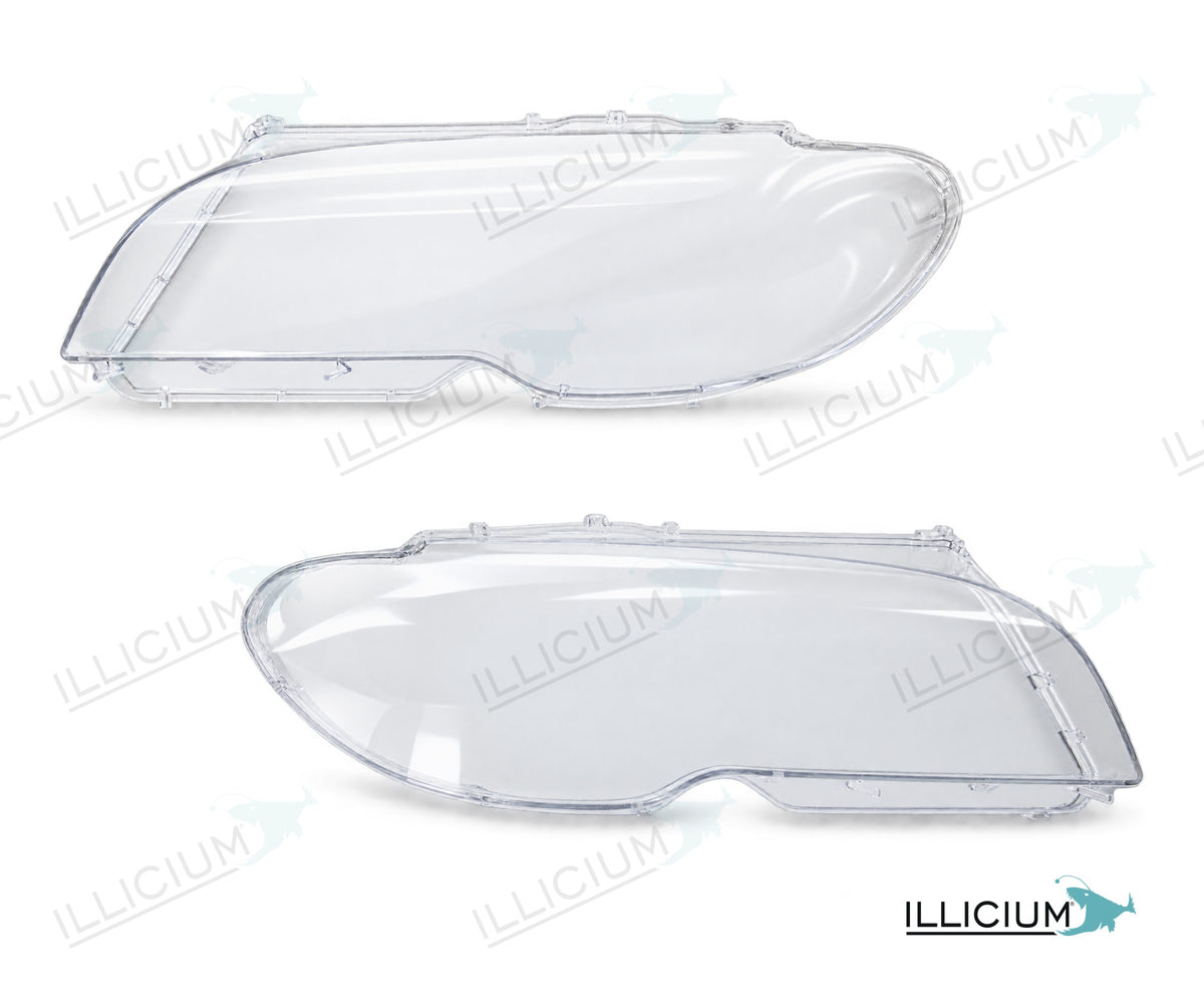BMW E46 Coupé Cabrio Facelift – linke und rechte Streuscheibe als Paar – ILLICIUM