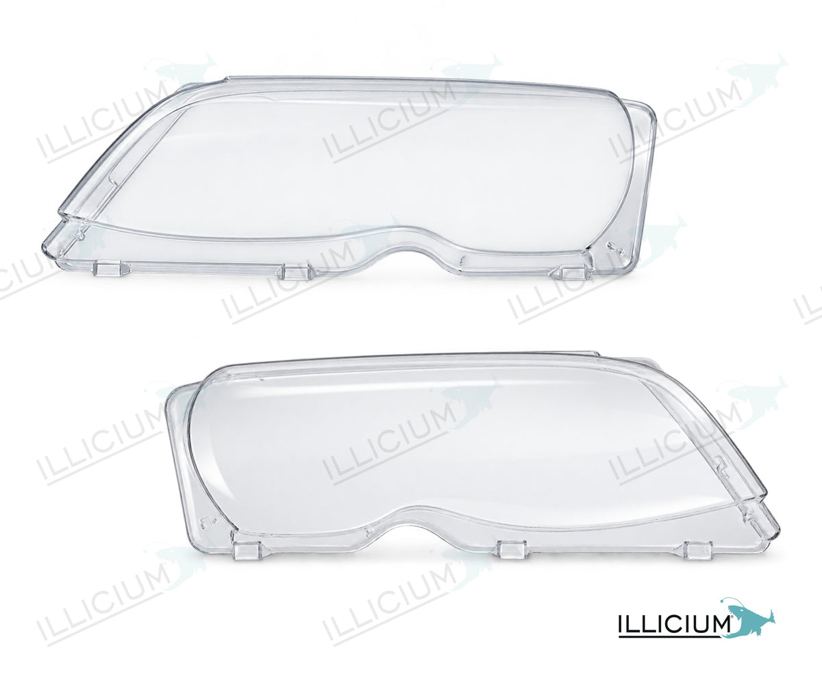 BMW E46 Limousine Touring Facelift – linke und rechte Streuscheibe als Paar – ILLICIUM