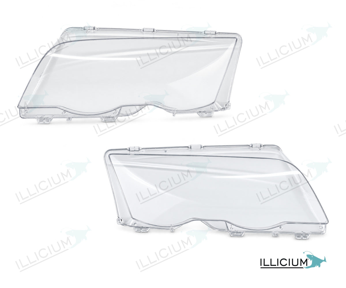 BMW E46 Limousine Touring Vorfacelift – linke und rechte Streuscheibe als Paar – ILLICIUM