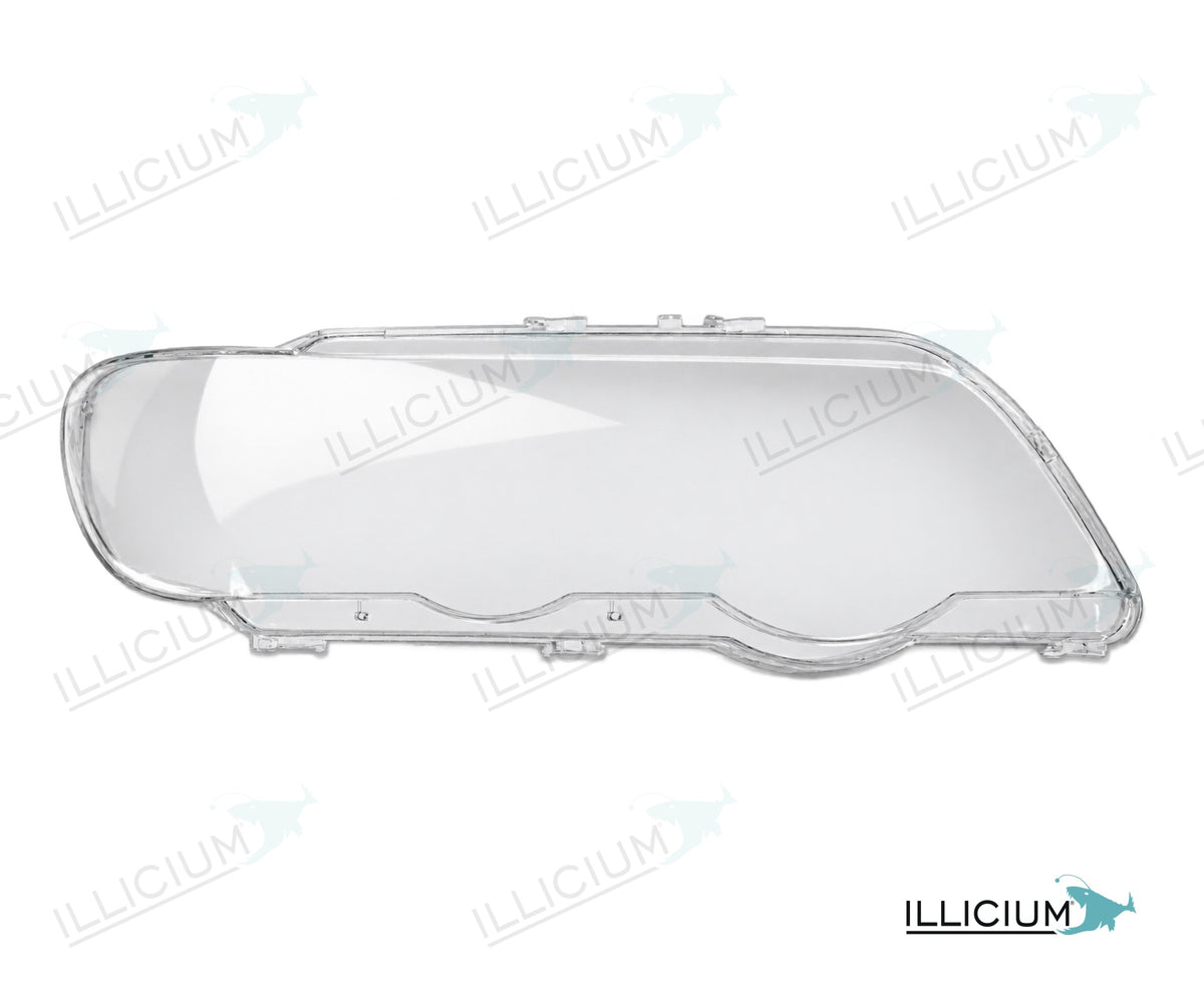 BMW X5 E53 Vorfacelift – rechte Streuscheibe in Fahrtrichtung – ILLICIUM Produktillustration