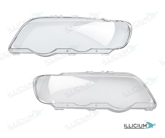 BMW X5 E53 Vorfacelift – linke und rechte Streuscheibe als Paar – ILLICIUM Produktillustration