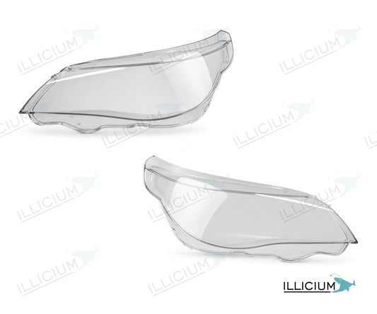 BMW5er E60 E61 blanke gemeinsame Lieferhaube – linke und rechte Streuscheibe als Paar – ILLICIUM