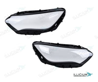 EQE V295 Limousine · Artikel A31-4736 – Scheinwerferglas Paar, links und rechts in Fahrtrichtung, Produktillustration mit ILLICIUM-Logo