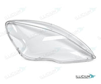 R-Klasse W251 · Facelift – Scheinwerferglas rechts in Fahrtrichtung, Produktillustration mit ILLICIUM-Logo