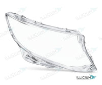 Vito W447 · konkrete Händlerausführung – Scheinwerferglas rechts in Fahrtrichtung, Produktillustration mit ILLICIUM-Logo